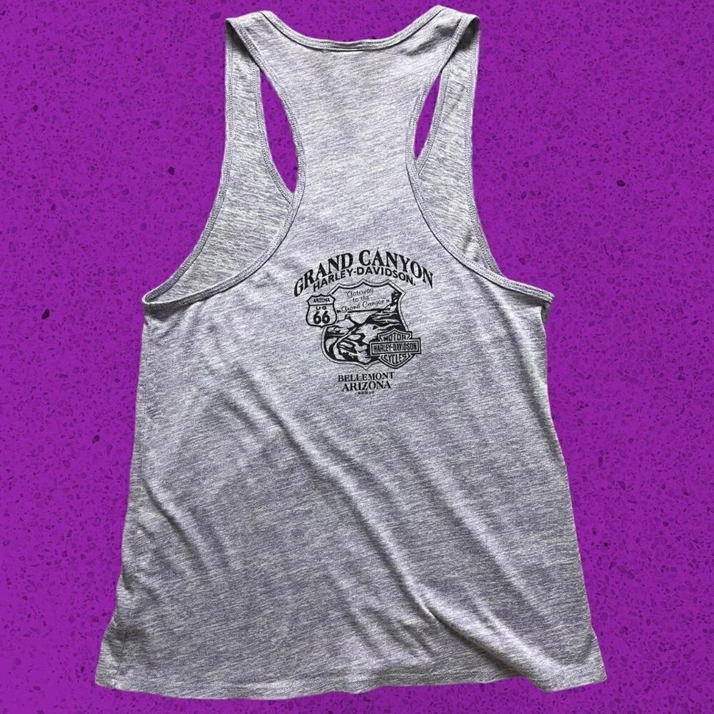 Arizona USA Harley Davidson Womens Tank Top - Picture 2 of 6